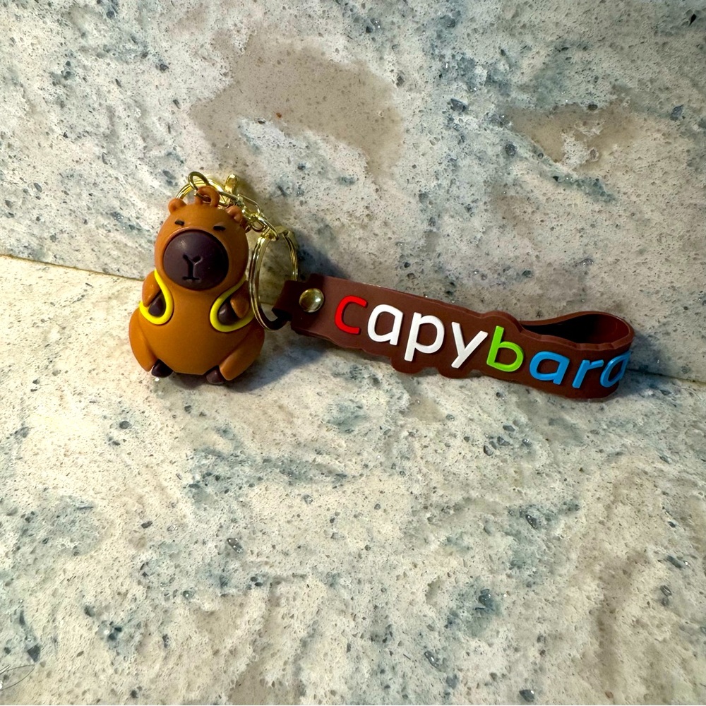 CAPYBARA KEYCHAIN NEW